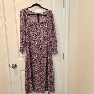 H&M floral midi dress